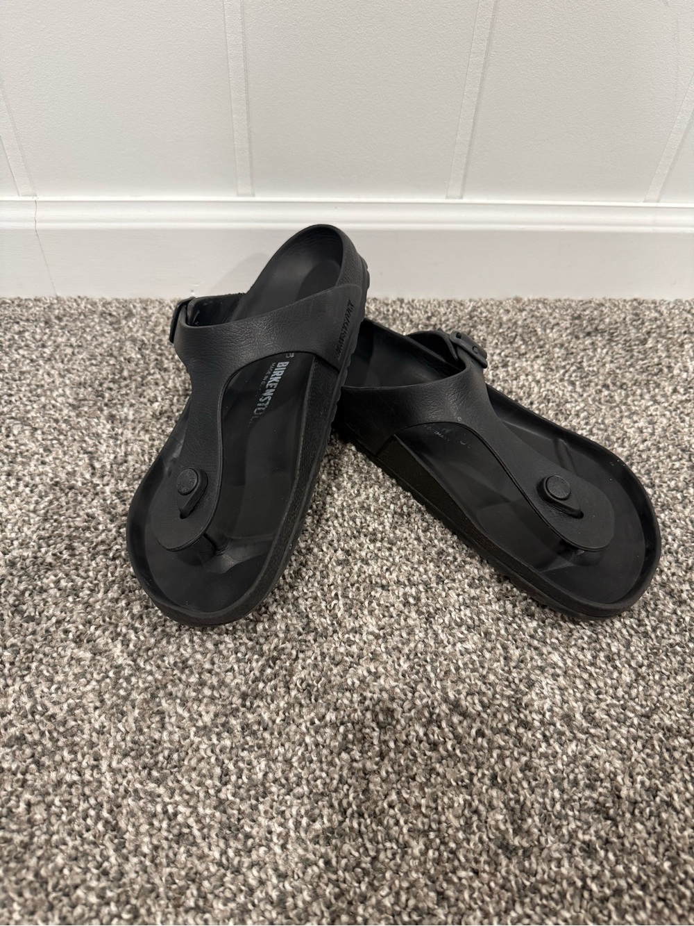 Birkenstock Gizeh EVA Black sandals